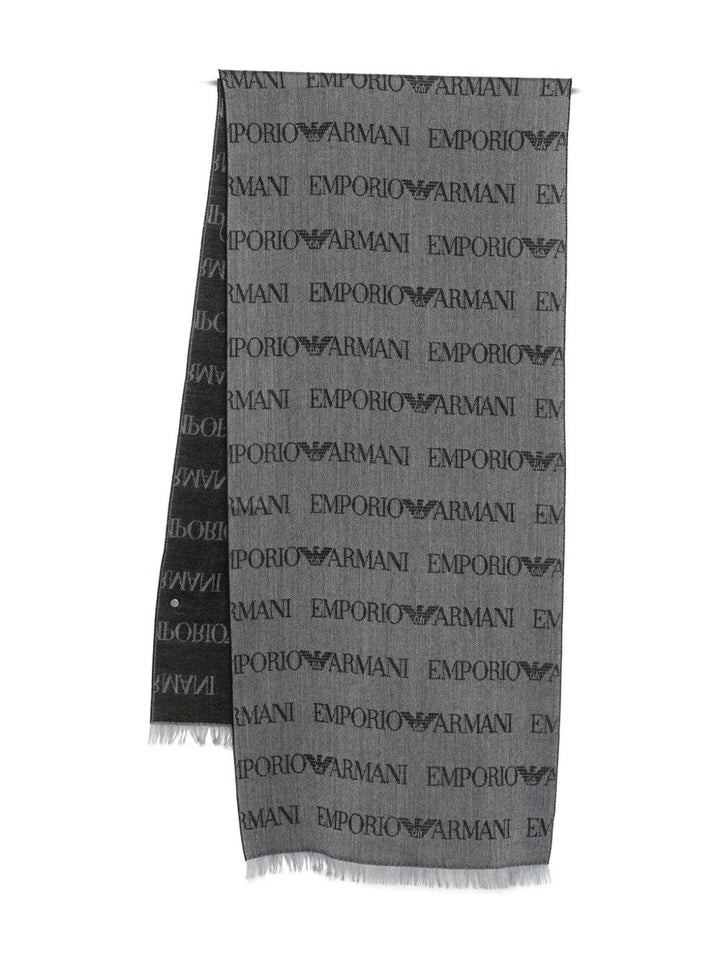 Emporio Armani Scarfs - Blacks and greys | 5b4f62e4f415485defe46ee92bc9364708e9bc3a