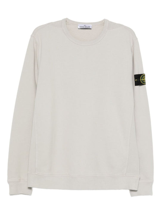 Logo Cotton Crewneck Sweatshirt