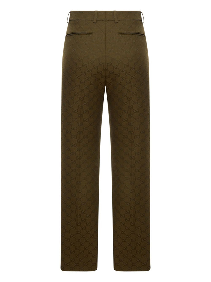 Gucci Trousers - Blue and green | 9229939a212b6ec6d16a4650dd54c268a8abcf65