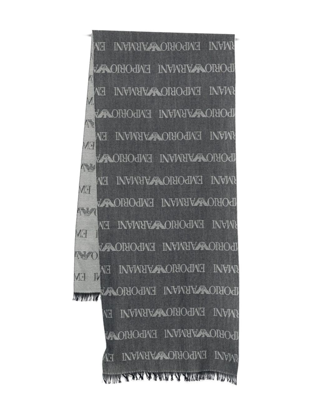 Emporio Armani Scarfs - Blue and green | eb3476cbc41513c1853a14a1f4c43a76aecabec7