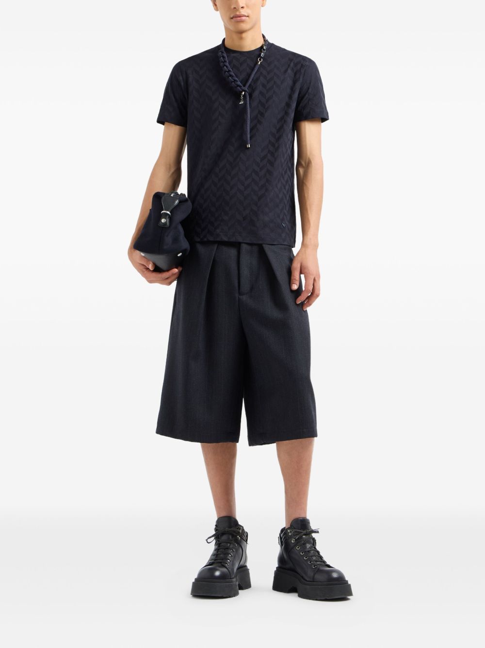 Emporio Armani T-shirts and Polos - Blue and green | fb18f17c43fddb35d2c1808ef2a362ce3bc18595