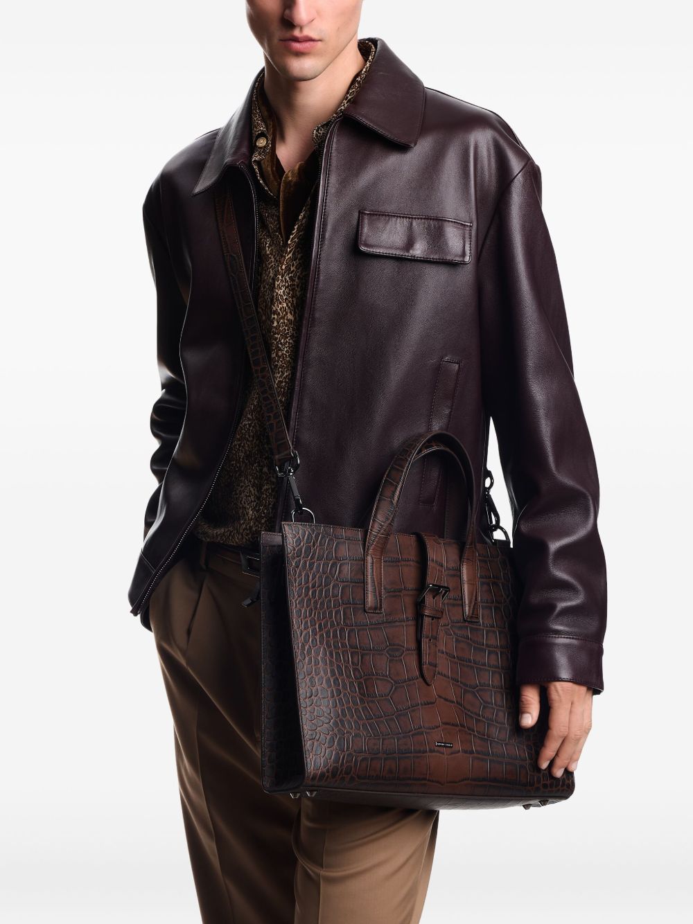 Emporio Armani Bags - Brown | 57178aa7a6c1f1f5a90a8e77fd089feee32cbd1e