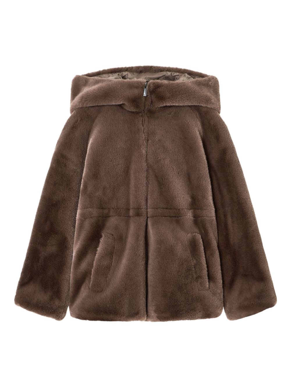 Emporio Armani Coats - Brown | fd9c5fa916f740a3b51d910fc99092e6c4db3a85