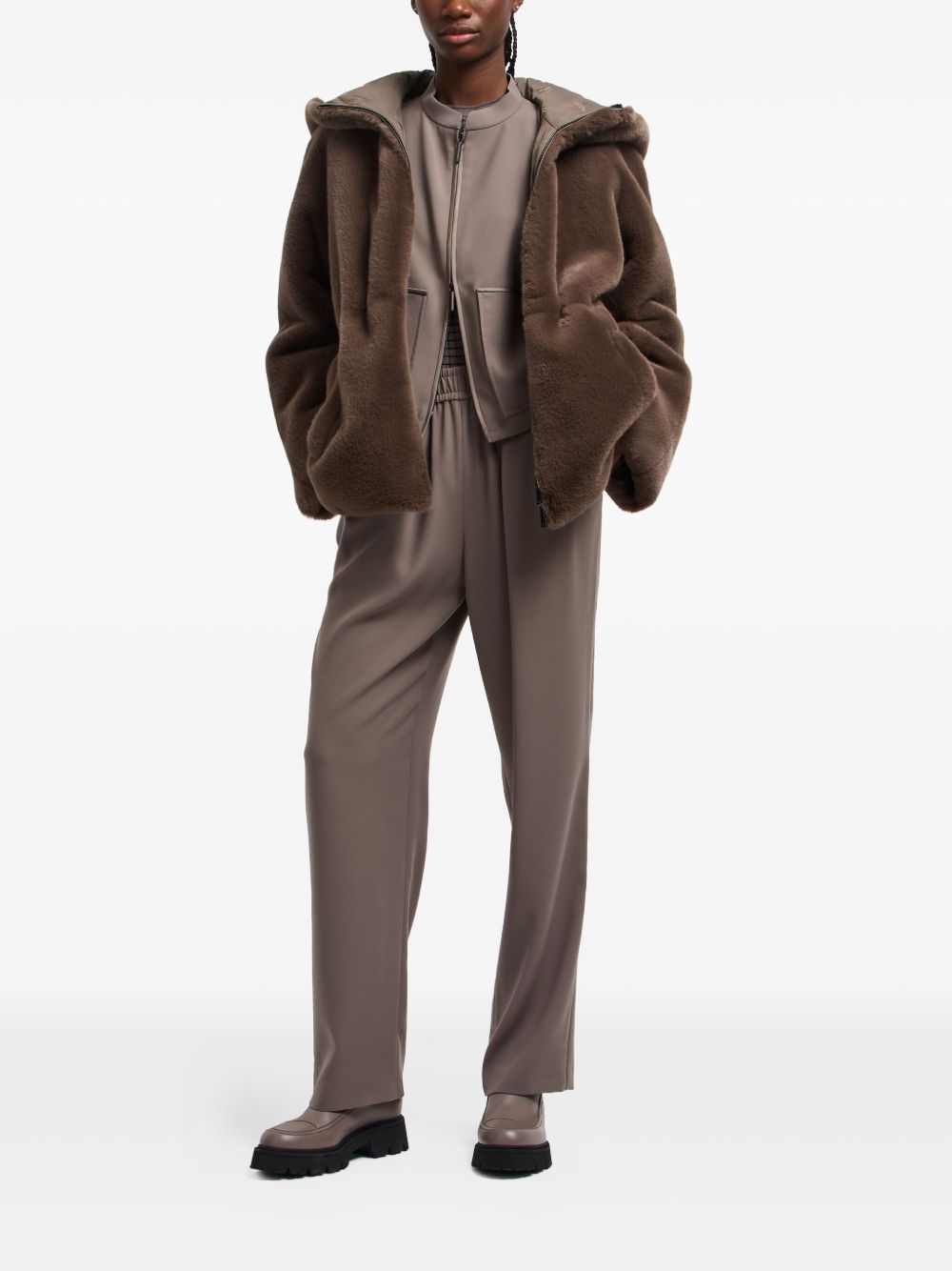 Emporio Armani Coats - Brown | 95b0f2289e9c4e6e695753440018c5525e0598f5