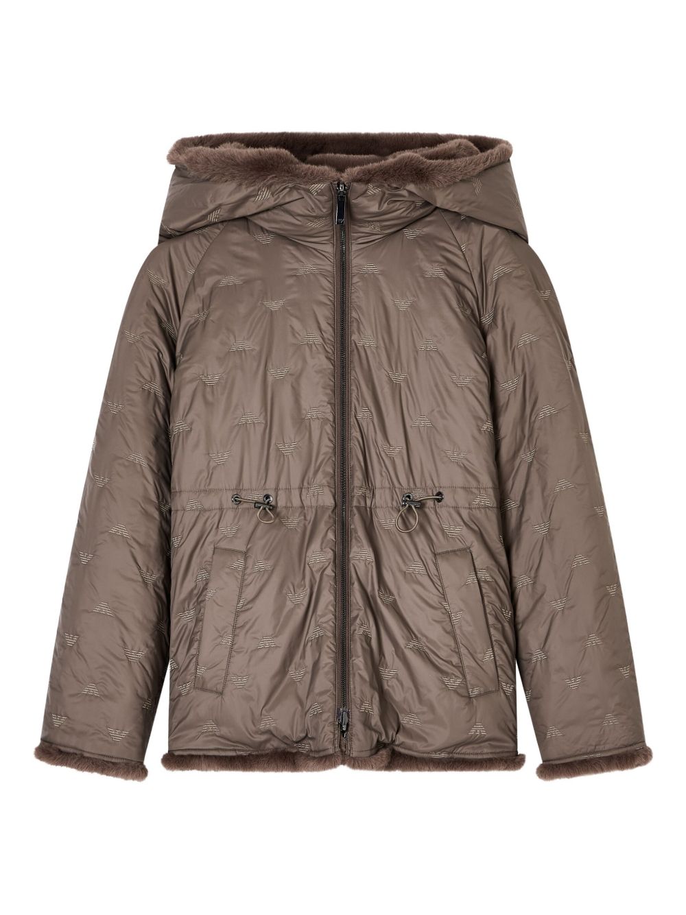 Emporio Armani Coats - Brown | 3cc0ec417cc88e731aa75cdb629d5807e81cd6b9
