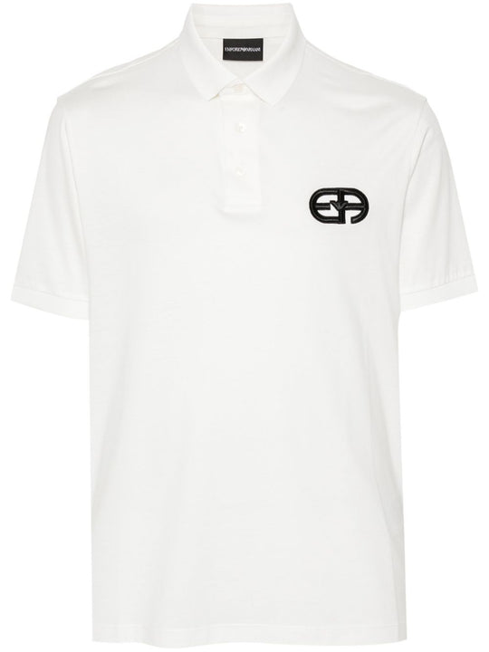 Cotton Blend Polo Shirt