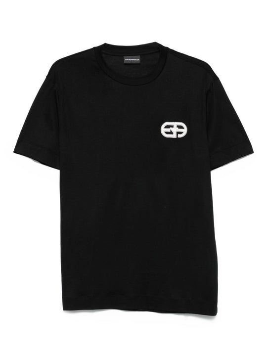 Logo Cotton Blend T-Shirt