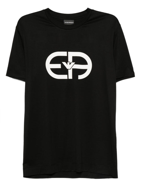 Logo Cotton Blend T-Shirt