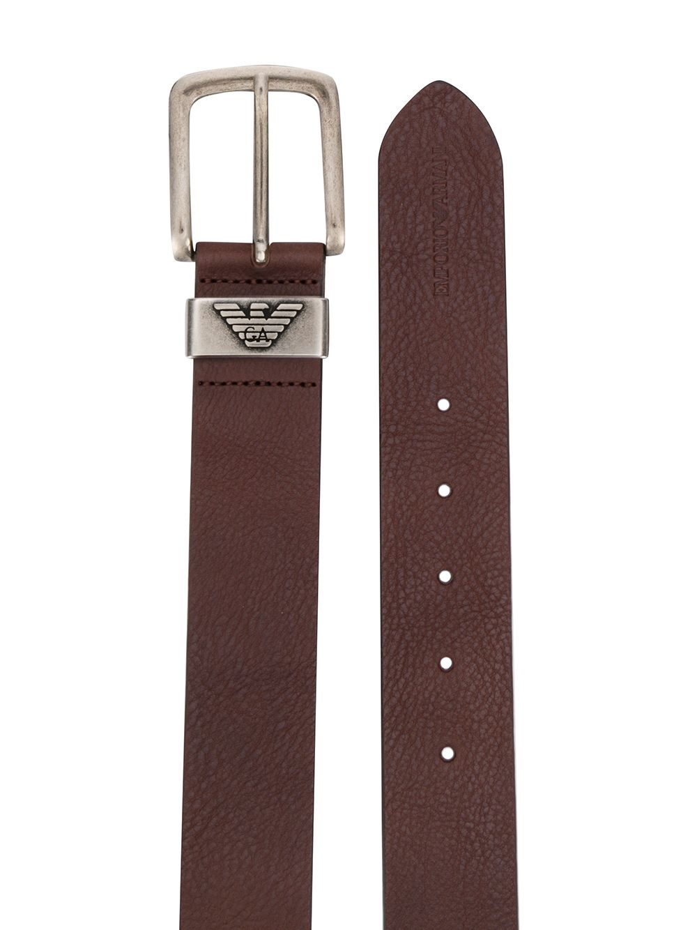 Emporio Armani Exclusive Belts - Brown | c2b9cabcedc5f223dbda89da36366cc69de70dc9