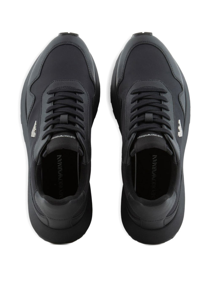 Emporio Armani Exclusive Sneakers - Blacks and greys | 8f5bf3a87f001c22fb6d62920db0a6bcc0acc512