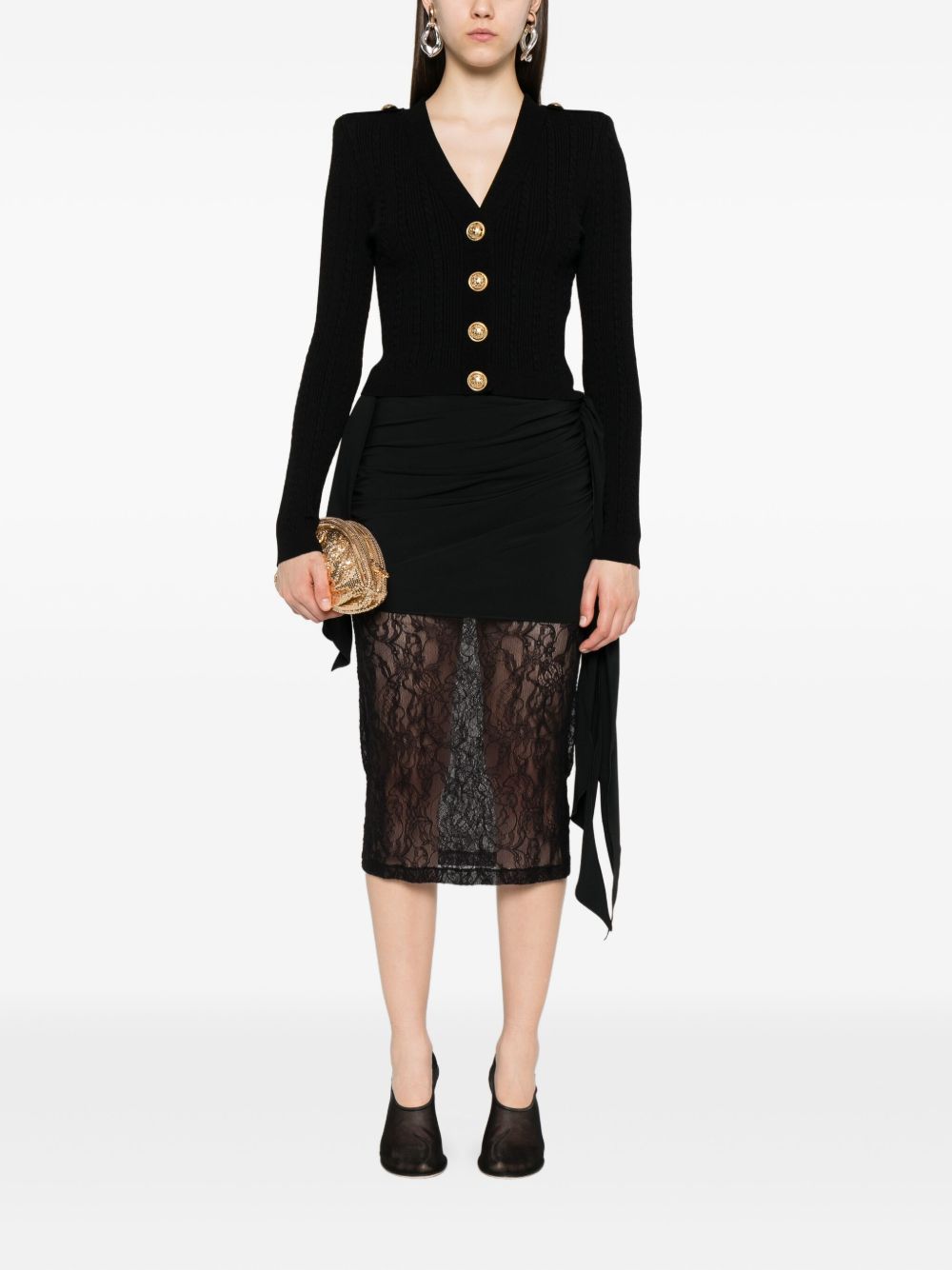 Balmain Sweaters - Blacks and greys | c743e8e83e323bc3be7263a7c85dc9fb71e497a7