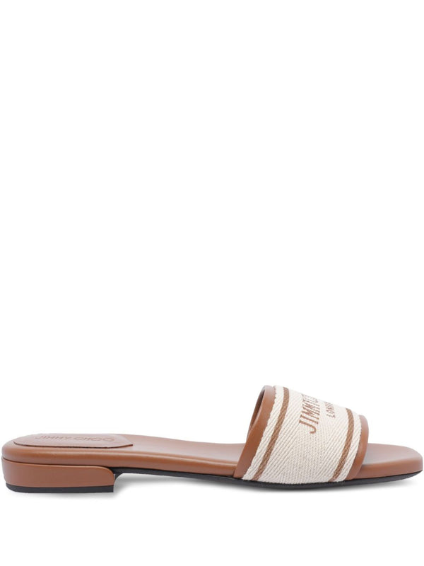 Joa Flat Canvas Flat Sandals