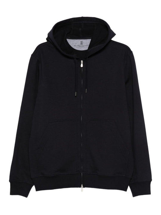 Cotton Zipped Hoodie