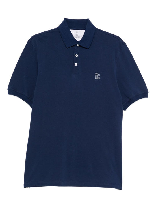 Logo Cotton Polo Shirt