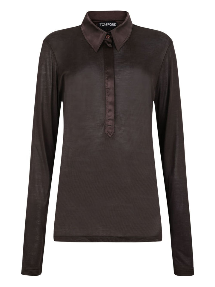 Tom Ford T-shirts and Polos - Brown | 3993287d5cc51bf01653ccf74ab582937d1416bf