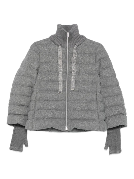 Cashmere And Wool Padded Jacket
