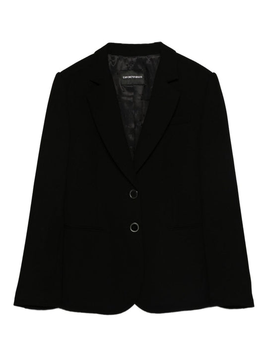 Single-Breasted Blazer Jacket