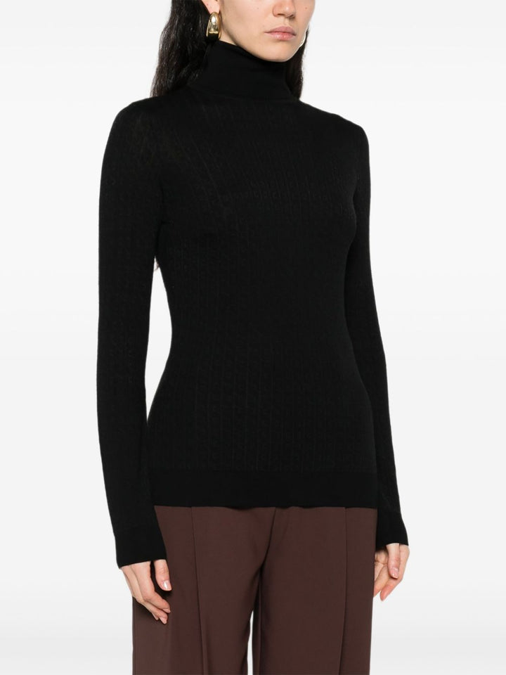Elisabetta Franchi Sweaters - Blacks and greys | 9859bda7bcd644466f1b813658fefc3955c05a06