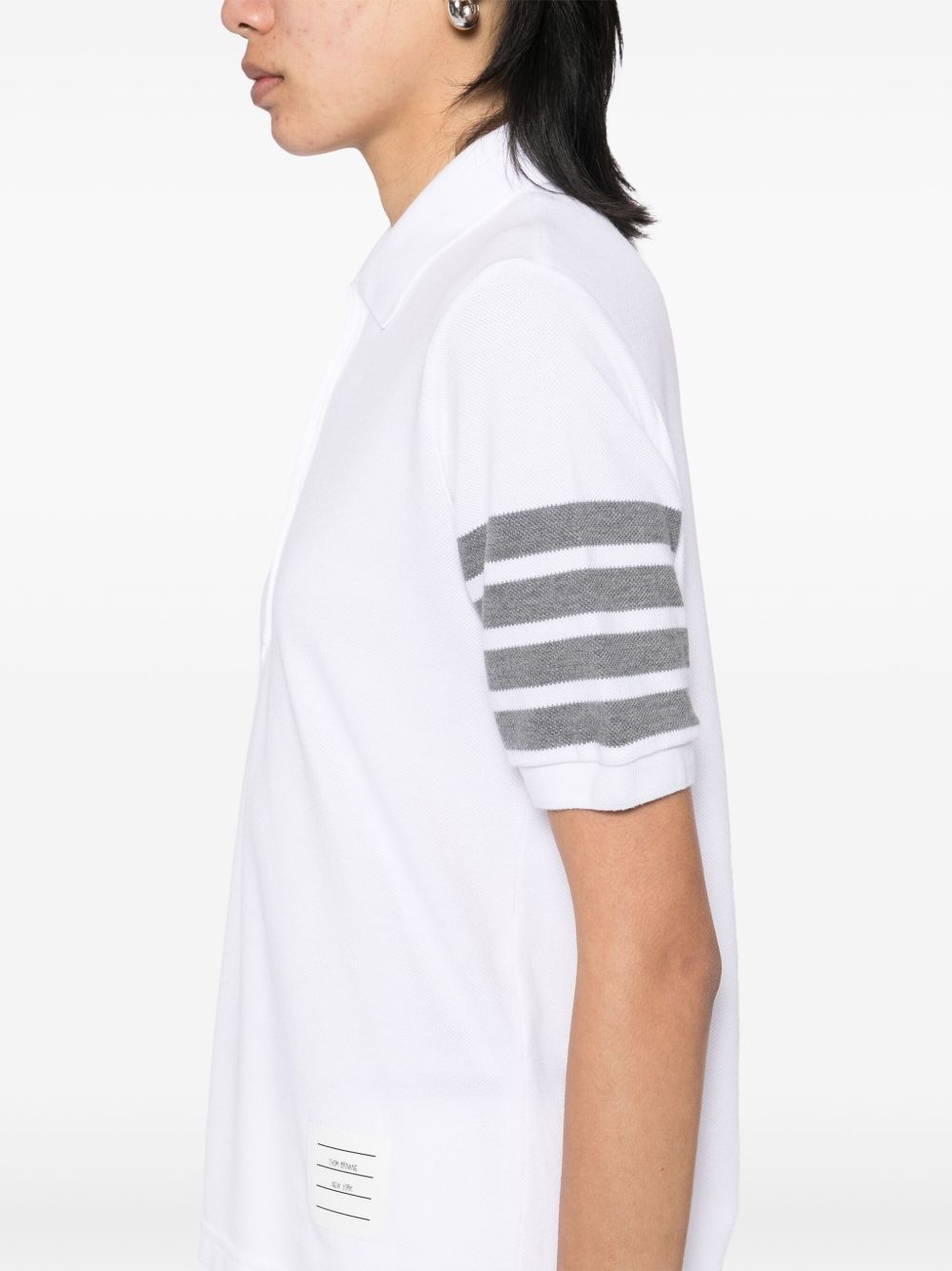 Thom Browne T-shirts and Polos - WHITE | a003d584b7301e46347762ac256f3dfd8e671f32