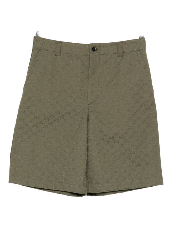 Gg Canvas Bermuda Shorts