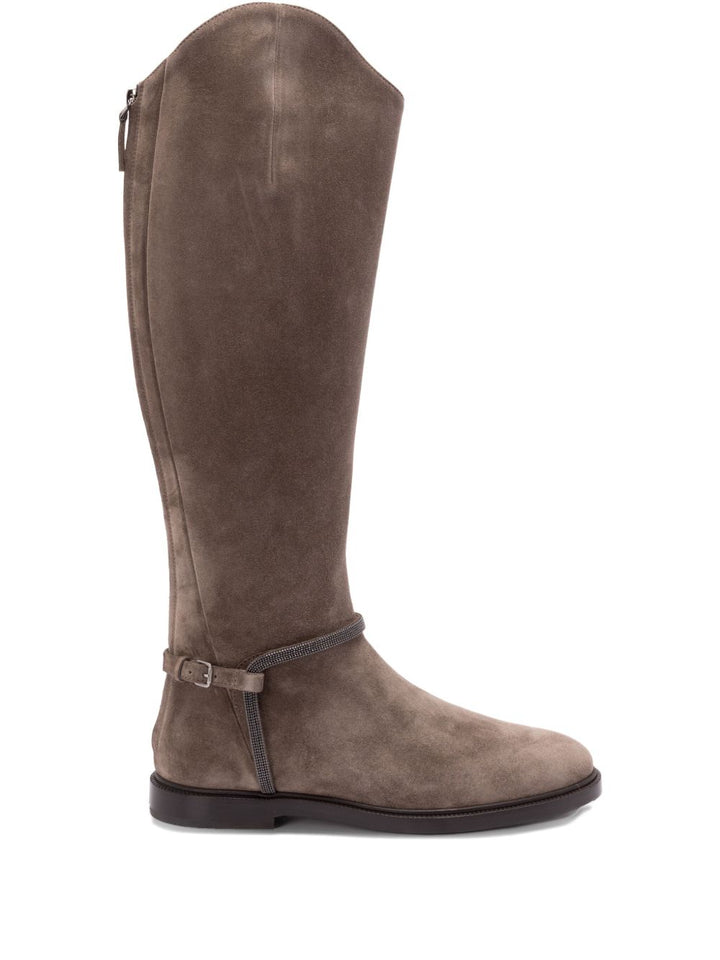 Brunello Cucinelli Boots - Brown | deb932a7405691fd94f536cacb3ed1962b594bd3