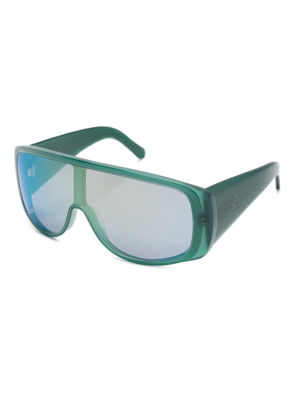 Mm6 Maison Margiela Sunglasses - Blue and green | 5e39e0ad2d0d6041e12b60f0269c8f0d0327abd6