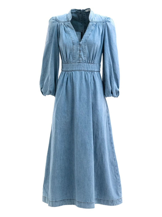 Denim Midi Dress