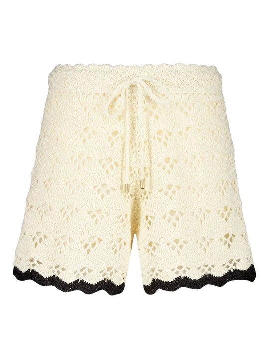 Rhiannon Crochet Shorts
