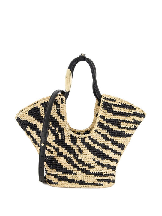 Goldentime Small Rafia Tote