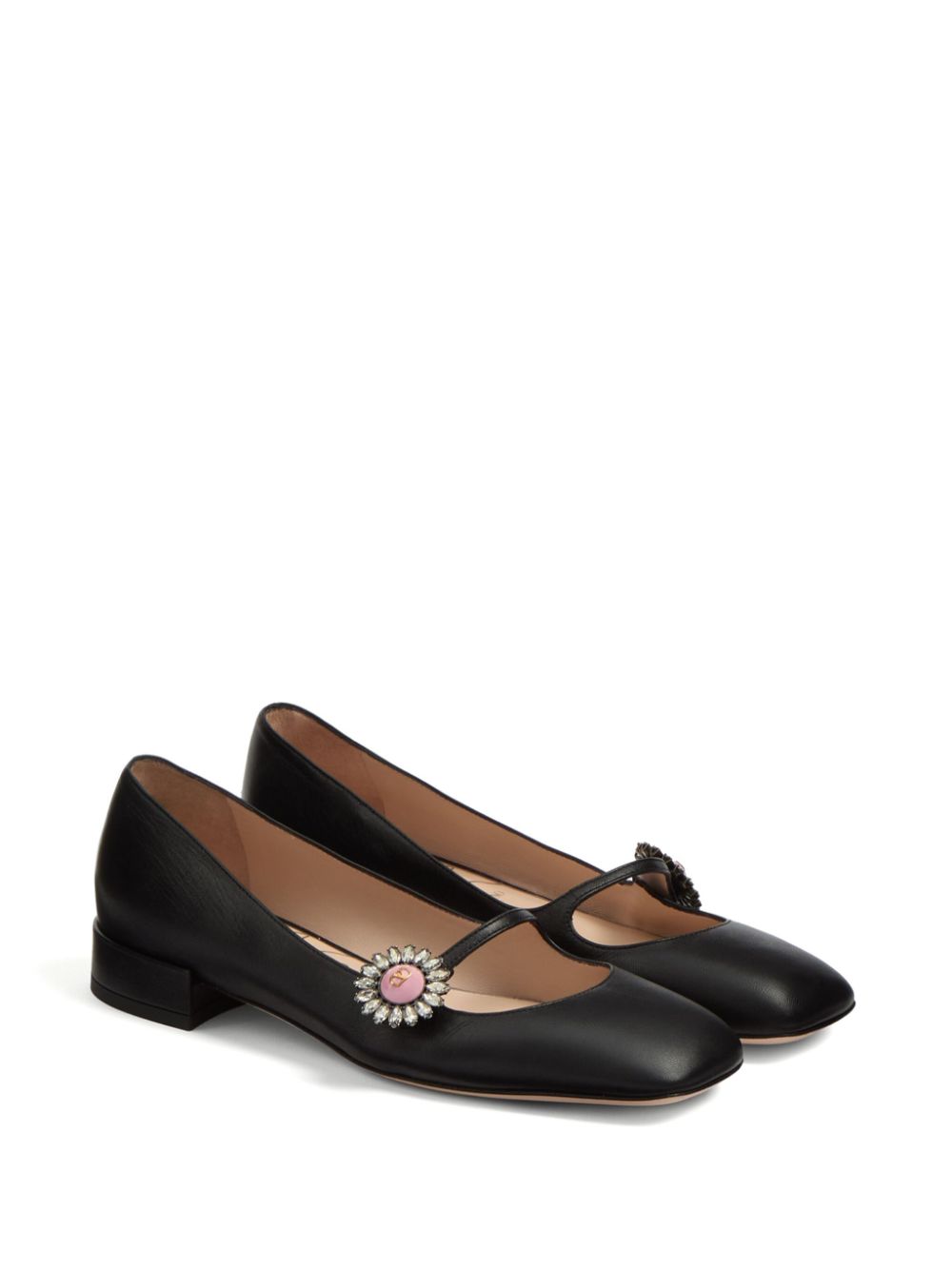 Valentino Garavani Flat shoes - Blacks and greys | 68e4a9af7c0011d7abfe5a9d616a3daeb38b66a4