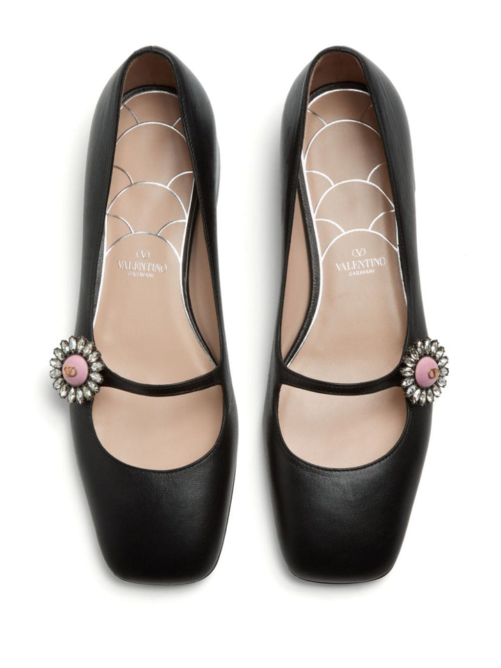 Valentino Garavani Flat shoes - Blacks and greys | 54a17844ef8b28fbda433750591d4db633a2dd21