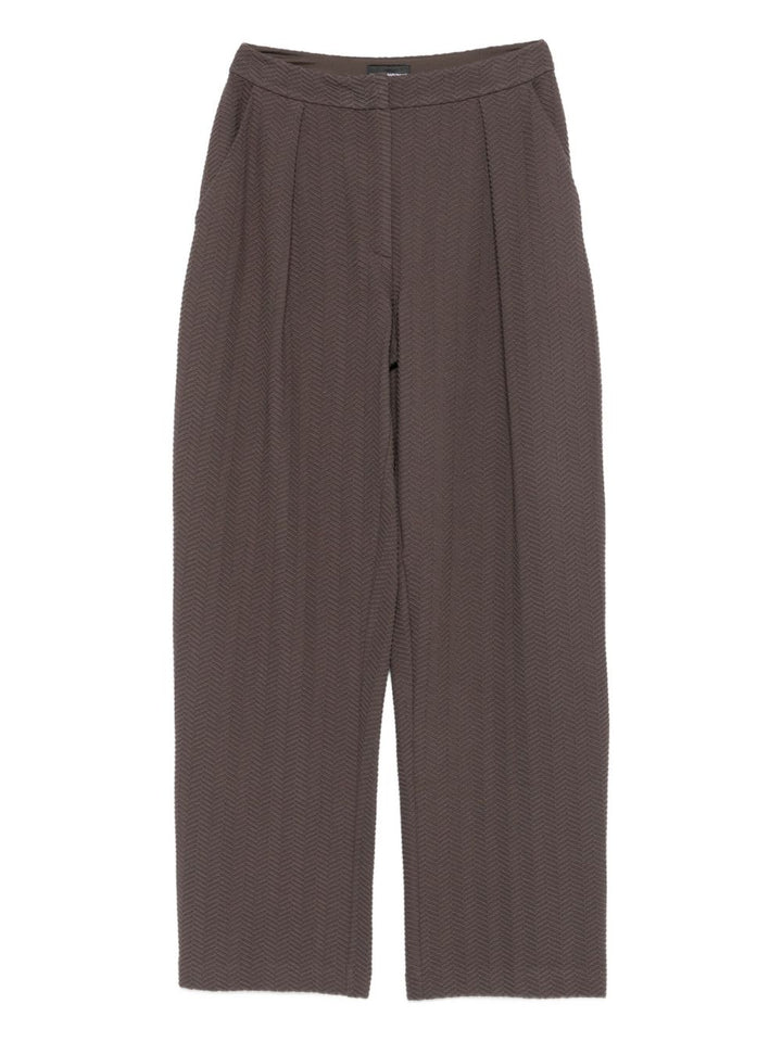 Emporio Armani Trousers - Brown | f547e7755153c4261a6f9800271f82337a4e8a69