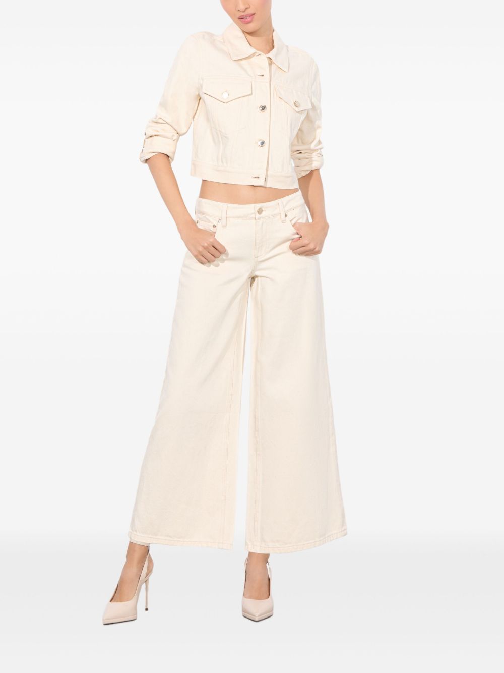 Alice + Olivia Trousers - Light and natural | 959d2e0a19da564052a6d6de7dea1ca4b18526c0