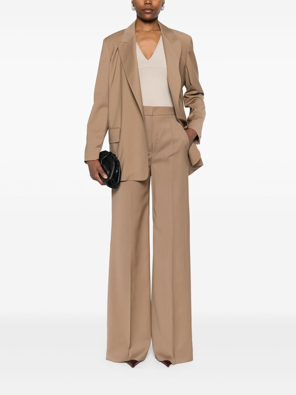 Max Mara Trousers - Brown | 27198ae32c1c06d07a8a10241638d394eb8edf54