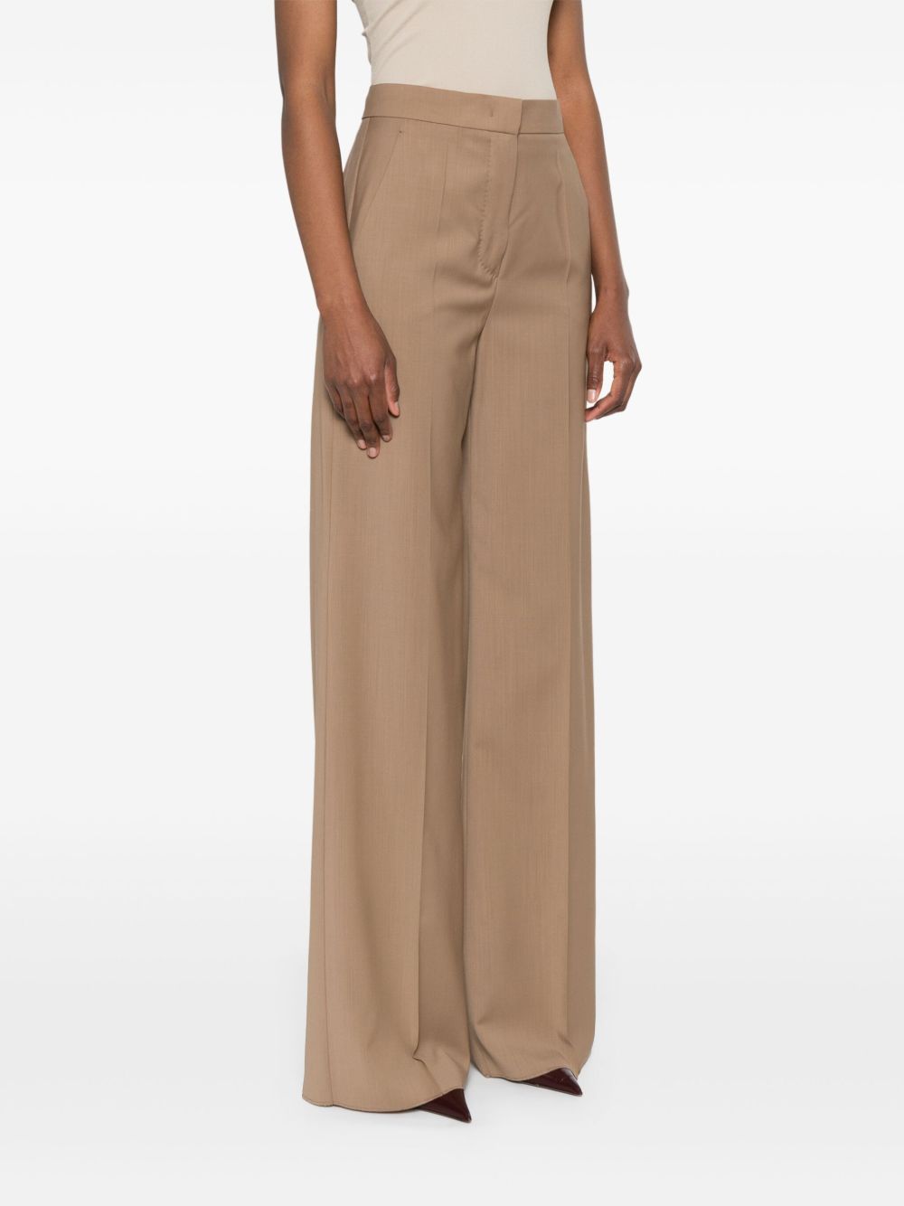 Max Mara Trousers - Brown | e2db019db64d12e6e8c86e155e79b5cddfd0b493