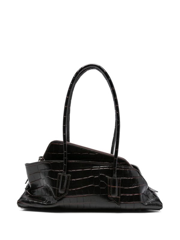 La Passeggiata Small Leather Shoulder Bag