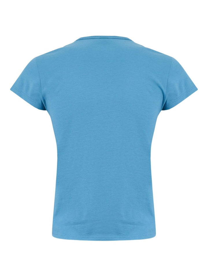 The Attico T-shirts and Polos - Blue and green | 3b9e2cbaa1aa253f645eef12558dc321141dcf0e