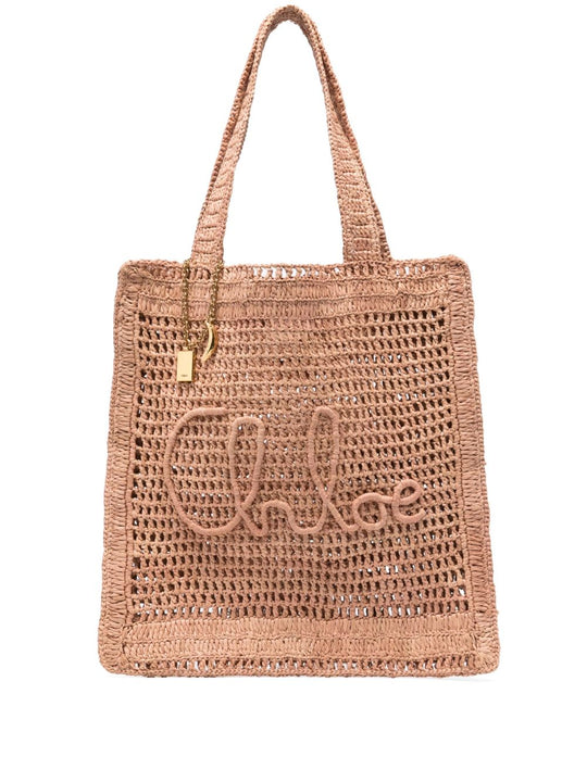 Summer Banana Rafia Tote