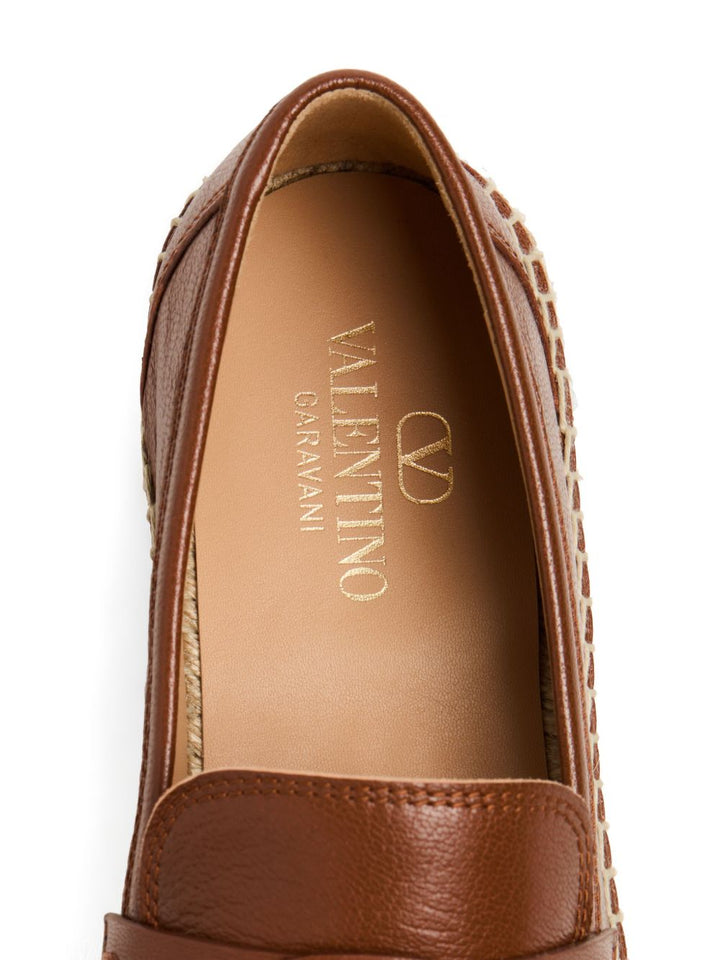 Valentino Garavani Flat shoes - Brown | 34636fefab8ec1b39924ff69a24e3464e69ce452