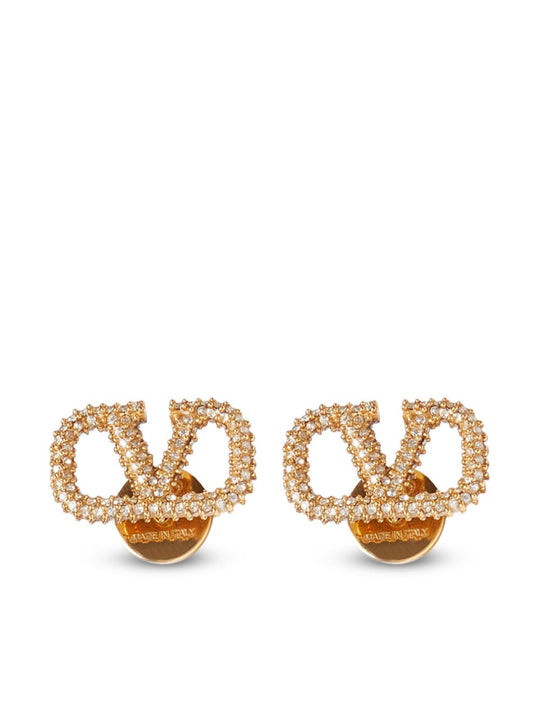Vlogo Signature Strass Earrings