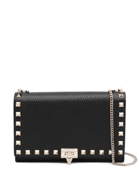 Rockstud Leather Mini Bag