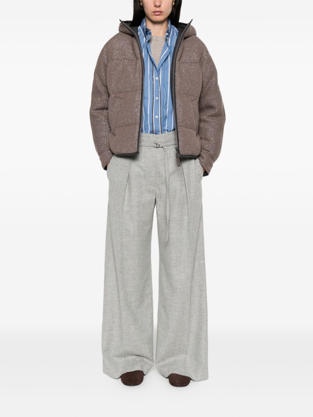 Brunello Cucinelli Coats - Brown | c3ac83824713b3ca334093755a6a44be72dac52c