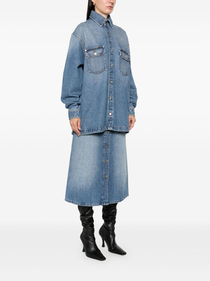 Stella Mccartney Shirts - Blue and green | ebd94f42248356a0daf1fdc9b162050e644d33fa