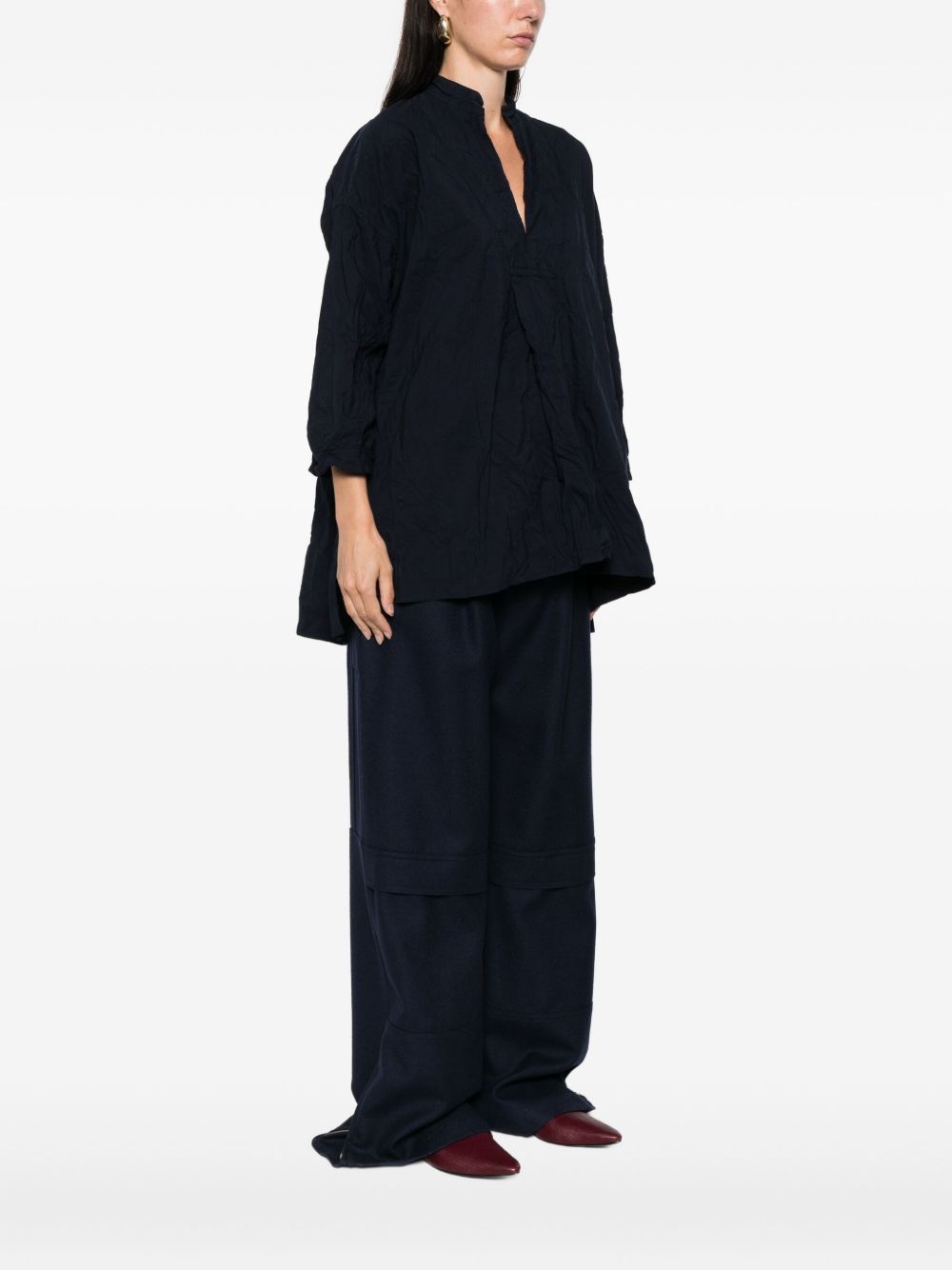 Daniela Gregis Shirts - Blue and green | 00010f8d8d3e41d7fc1ab39ad0c3715db2311dc0