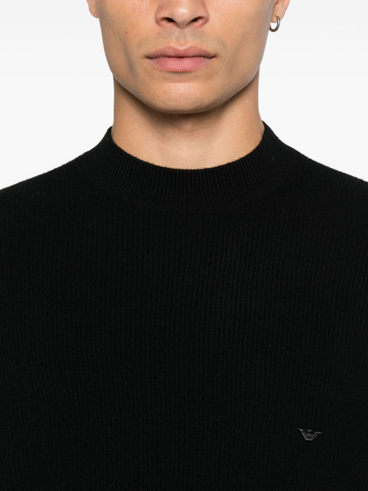 Emporio Armani Sweaters - Blacks and greys | 9f8c82928a5bbb28dfad645a44a00ba7080bd669