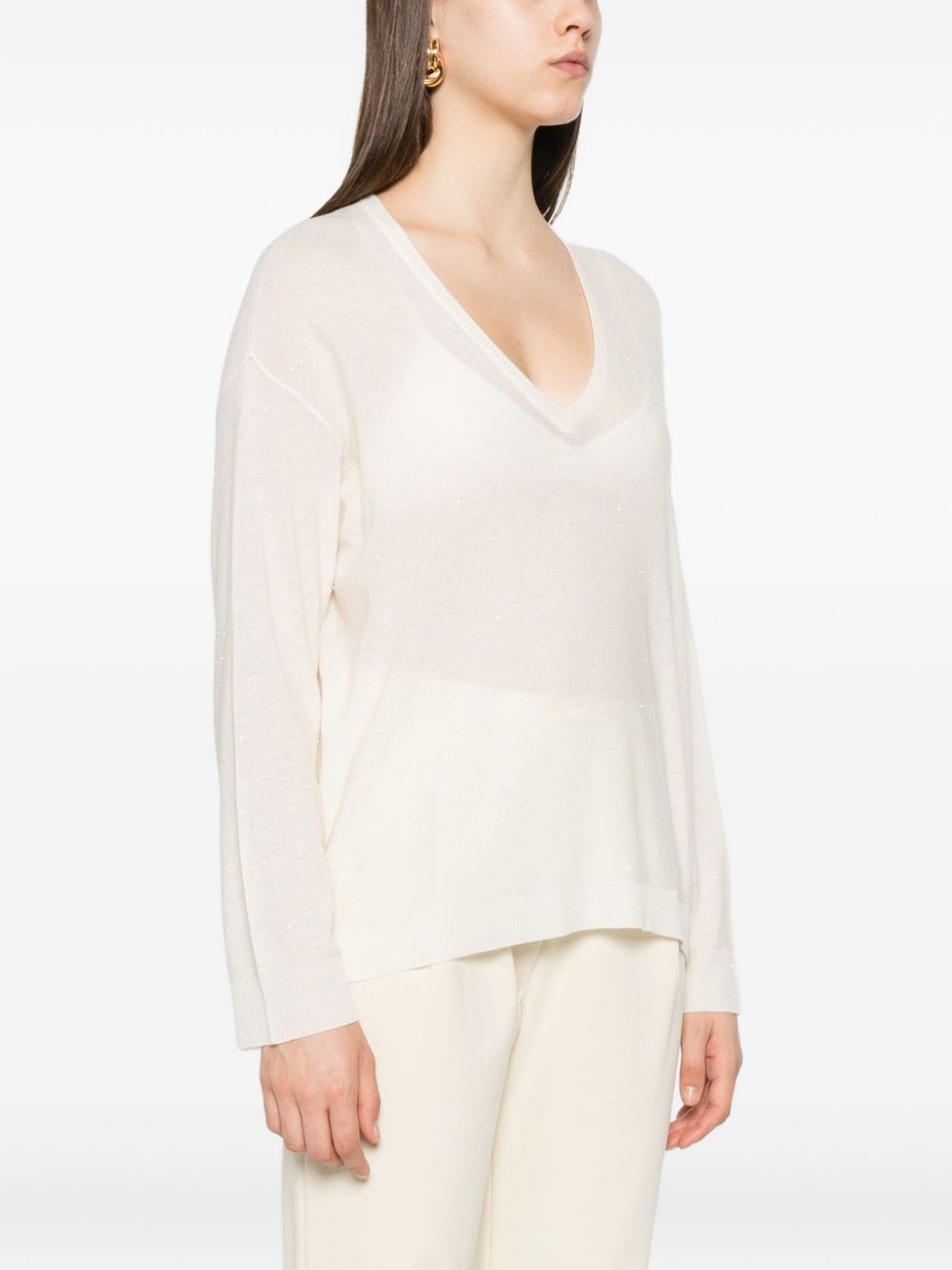 Fabiana Filippi Sweaters - Light and natural | a70134d13cfc09fd2f86a255b64f99c2d1cef541