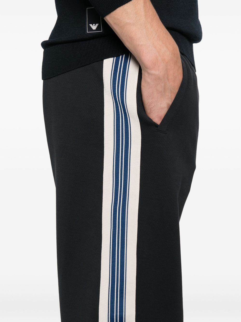 Emporio Armani Exclusive Trousers - Blue and green | 4619819df1ed7859c94ffea38060242e11c985cd