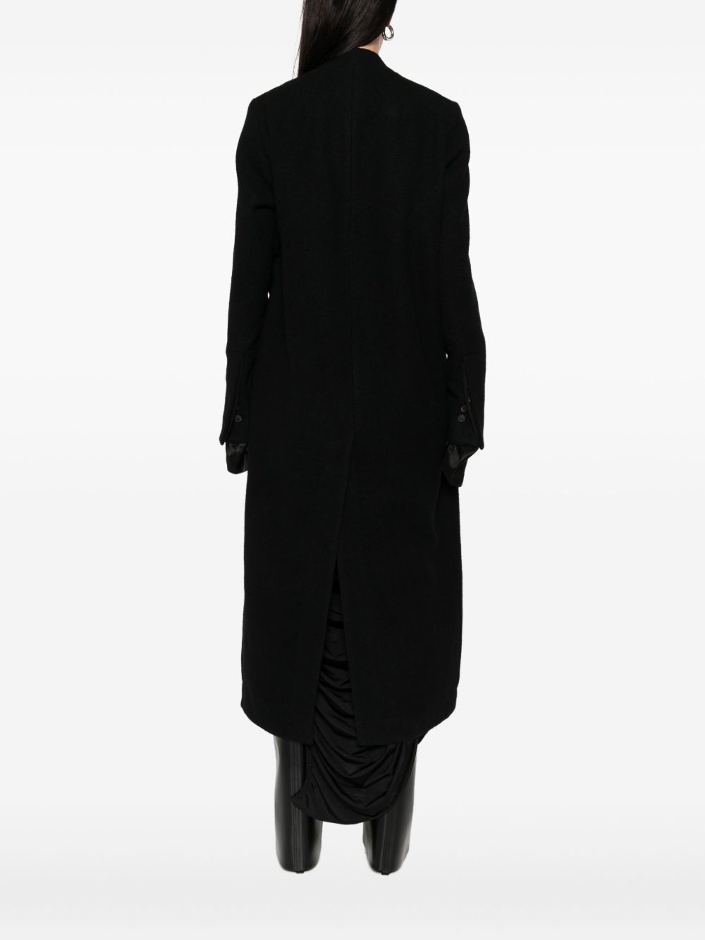 Rick Owens Coats - Blacks and greys | 72940777a419df0de44a7a23d473511b2a6c6ad7