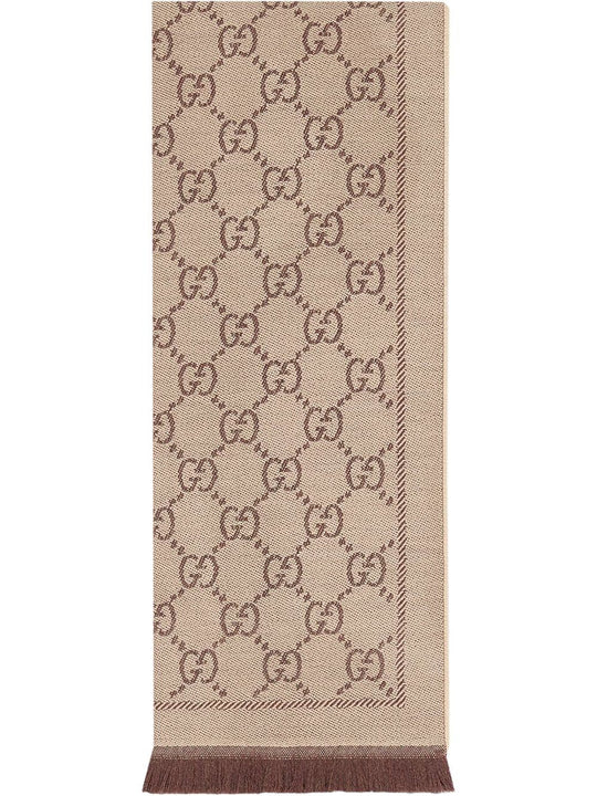 Gg Wool Scarf