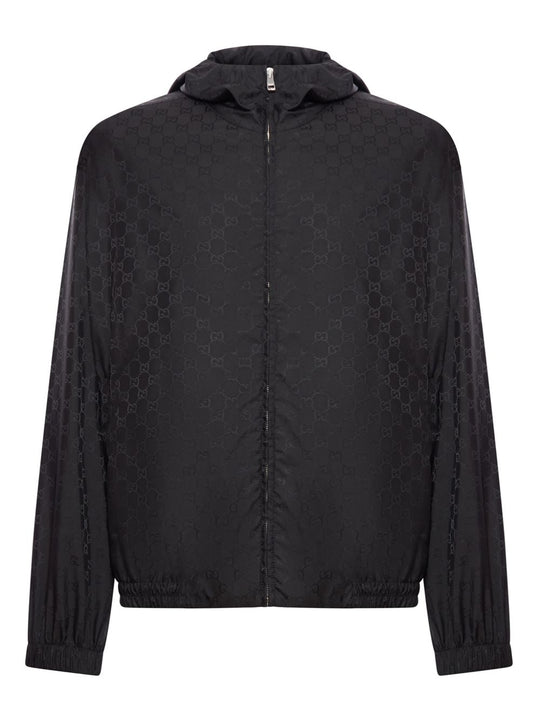 Gg Nylon Blouson Jacket